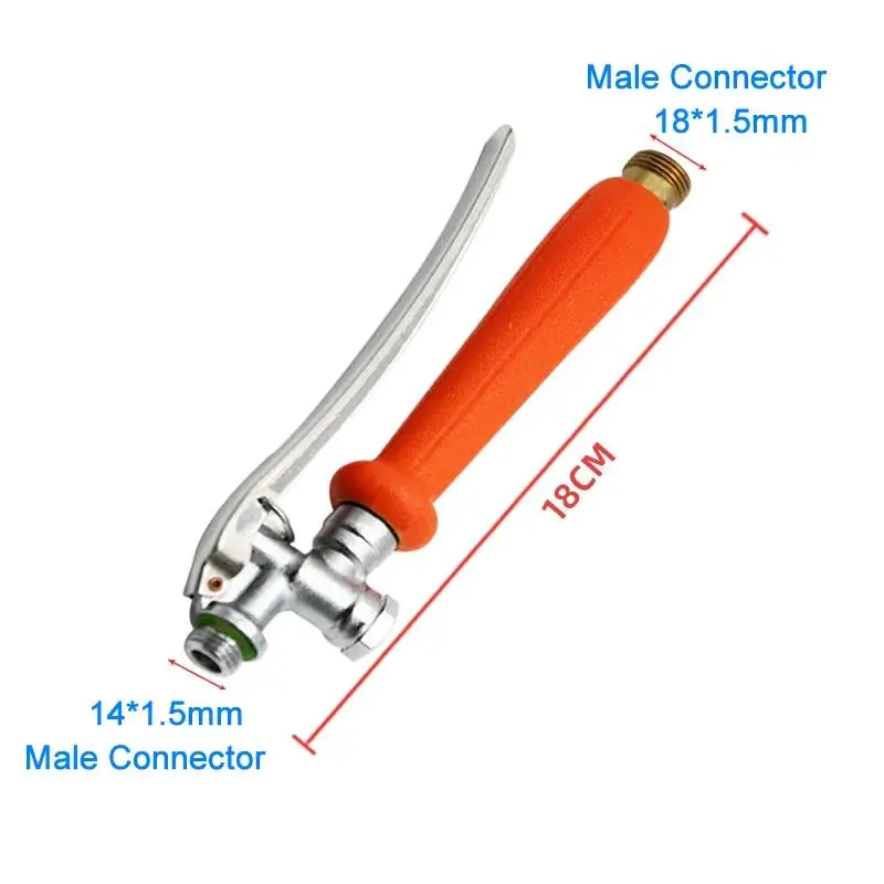Mango de pulverizador de Metal 3 en 1, interruptor de prensa de gatillo, Conector de cobre para pulverizador de mano eléctrico, accesorios de pulverizador de jardín al aire libre