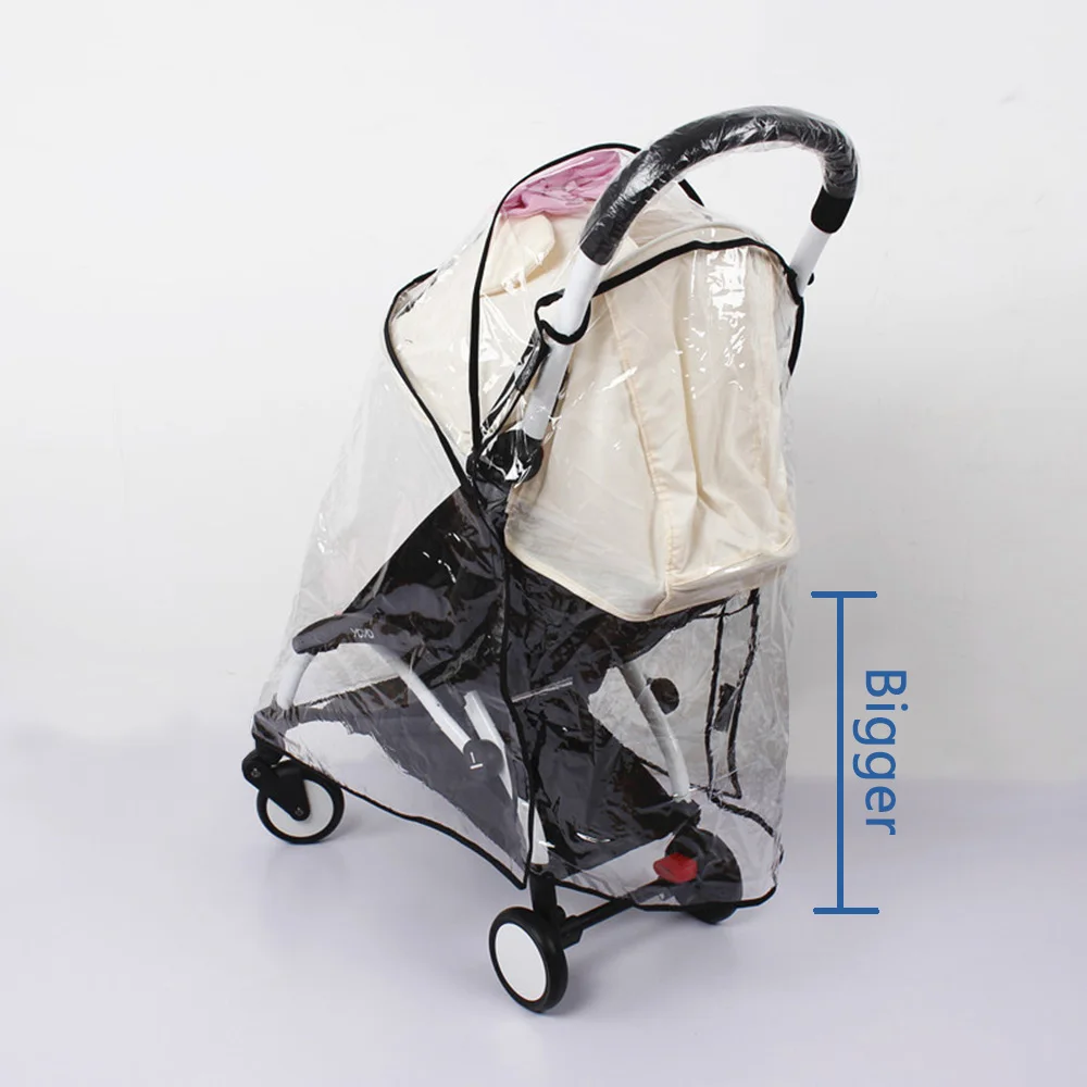 Accesorios para cochecito, cubierta de lluvia para Babyzen Yoyo Baby Yoya Plus, impermeable a prueba de viento, cochecito infantil, impermeable Universal