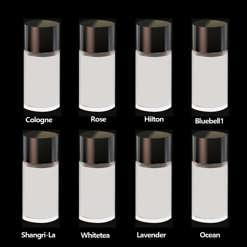 Recarga de Aceite Esencial para Difusor Eléctrico de Aroma para Auto, Aroma Agradable, Colonia, Océano, Té Blanco, Rosa, Lavanda, Ambientador