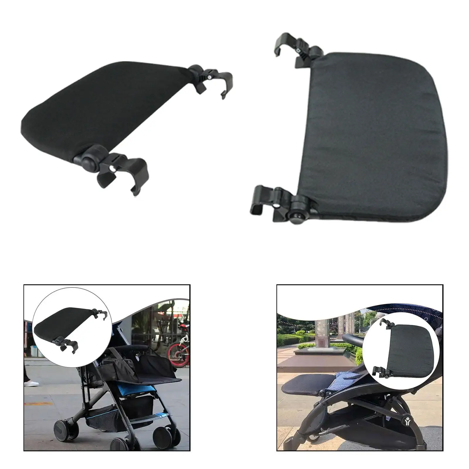 Accesorios para Cochecito, Reposapiés Extensible para Babyzen Yoyo2 YOYO 2 Yoya, Soporte para Pies de Cochecito