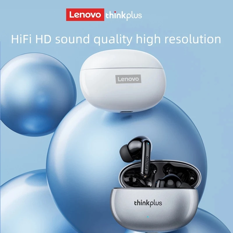5PCS Auriculares Inalámbricos Originales Lenovo XT88 TWS Bluetooth Estéreo Dual con Reducción de Ruido, Bajos Potentes, Control Táctil y Larga Duración de Batería