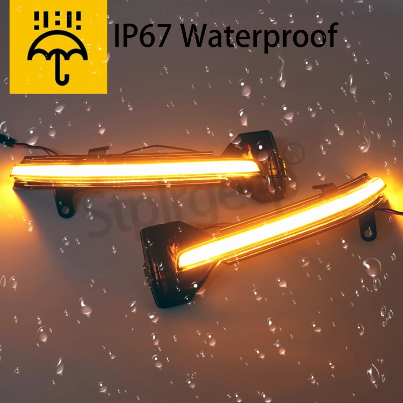 Lámpara de luz secuencial de espejo lateral de señal de giro dinámica LED para BMW G38 G12 G20 G30 G31 G14 G15 G11 G12 M5 F90 5 6 7 8 3 Series