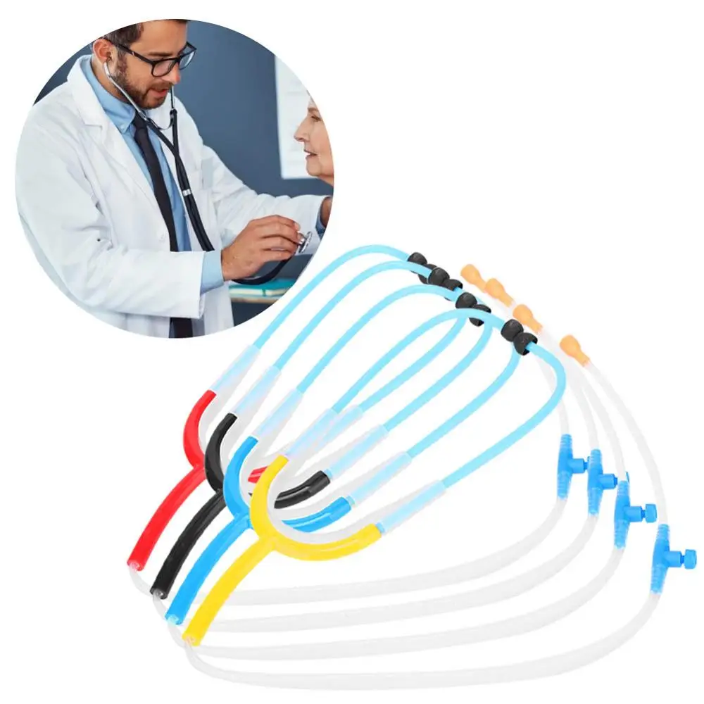 Estetoscopio Binaural de 4 Colores con Reducción de Ruido, Auriculares Médicos para Detección Auditiva, Herramientas Auxiliares de Salud