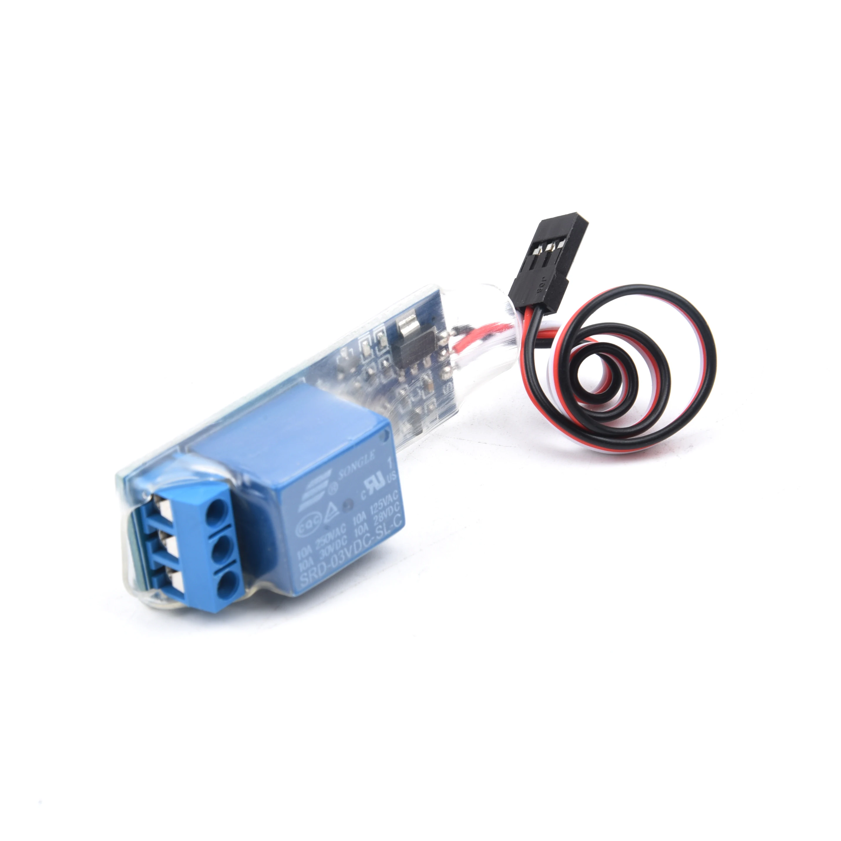 Interruptor de relé electrónico PWM para avión RC, modelo DIY, controlador de luces de navegación, interruptores de encendido y apagado Universal K1, 1/2/4 Uds.