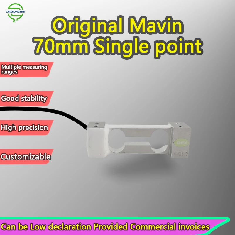 Celda de Carga de Alta Precisión MAVIN ZZPH6 0.3kg-10kg, Sensor de Peso de Punto Único de Aleación de Aluminio NA6 T70 para Báscula de Café MAVIN