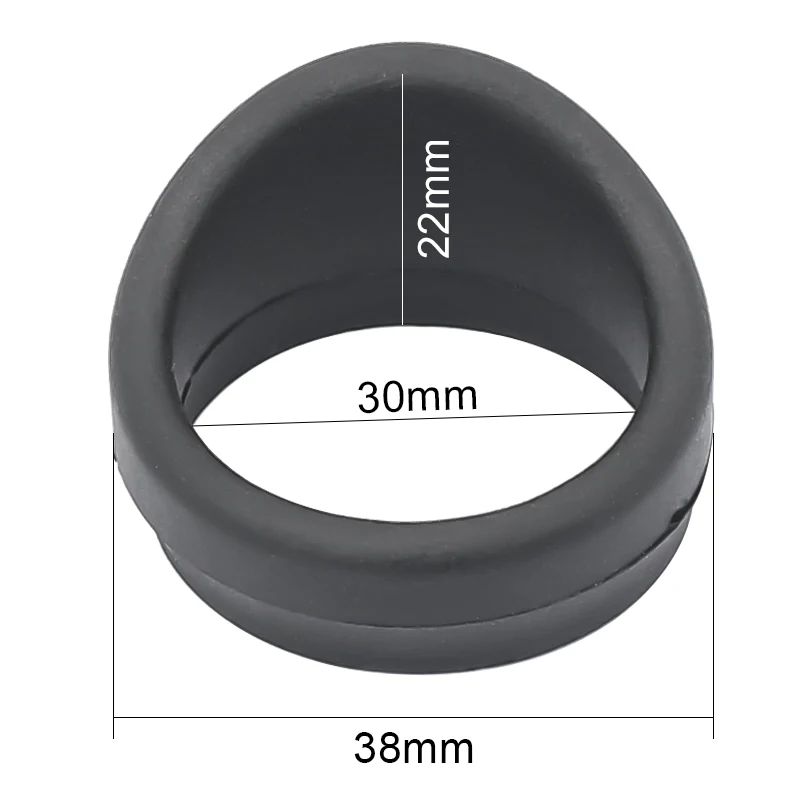 Protector ocular de goma para microscopio estéreo, accesorios para telescopio, 1 par