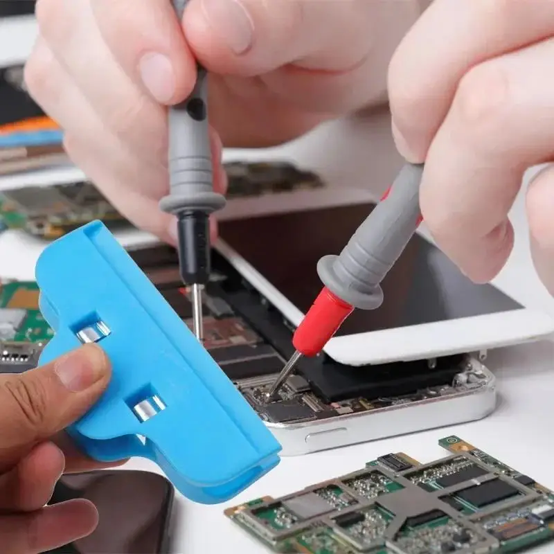 Abrazadera de sujeción de pantalla LCD Universal, abrazaderas de sujeción de plástico, herramienta de sujeción para teléfono móvil, Clip de fijación de reparación de tabletas