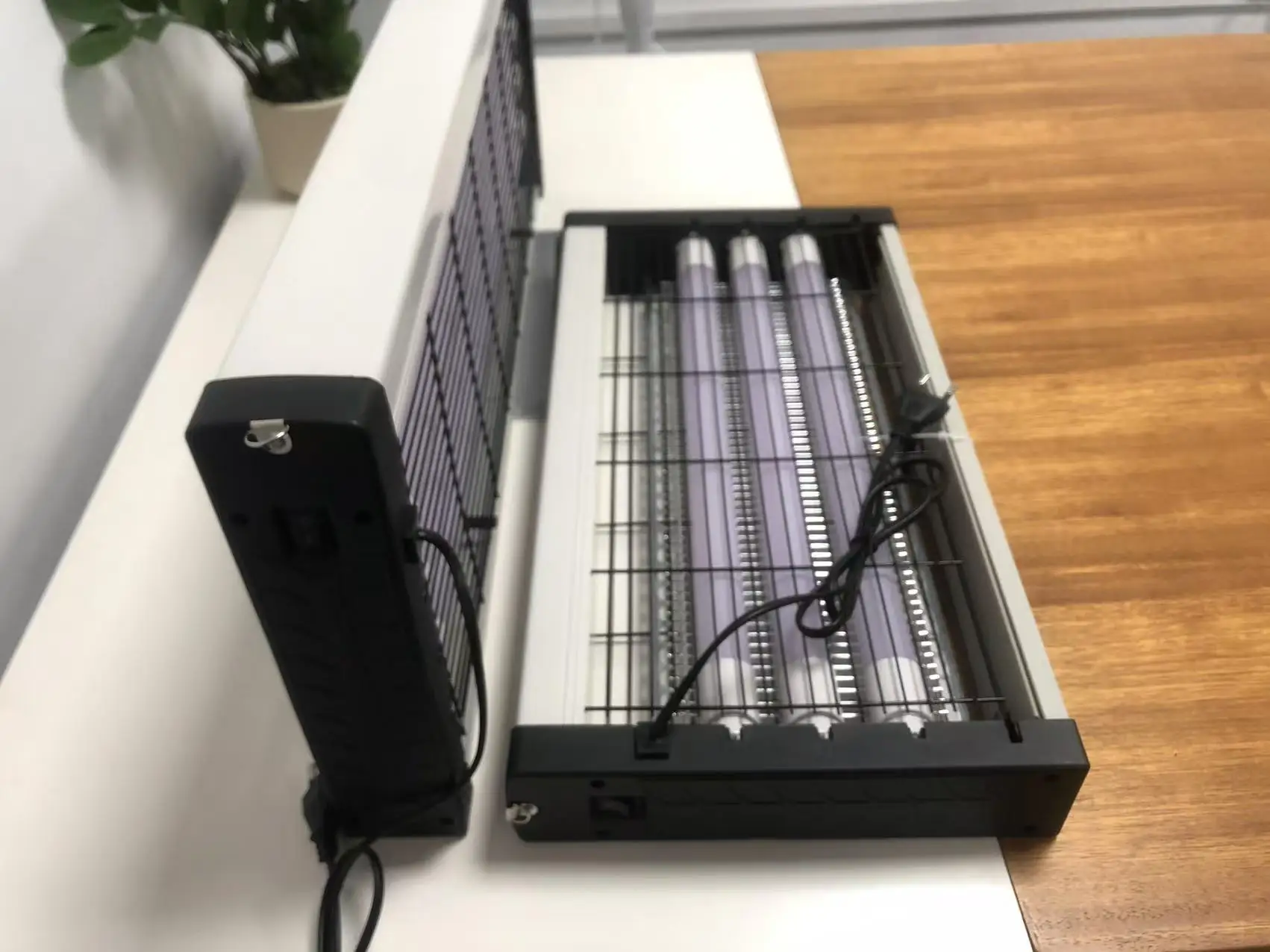 Lámpara LED eléctrica antimosquitos, fotocatálisis en el hogar, silenciosa, antimoscas, Exterminador de mosquitos físicos, lámparas trampa para insectos