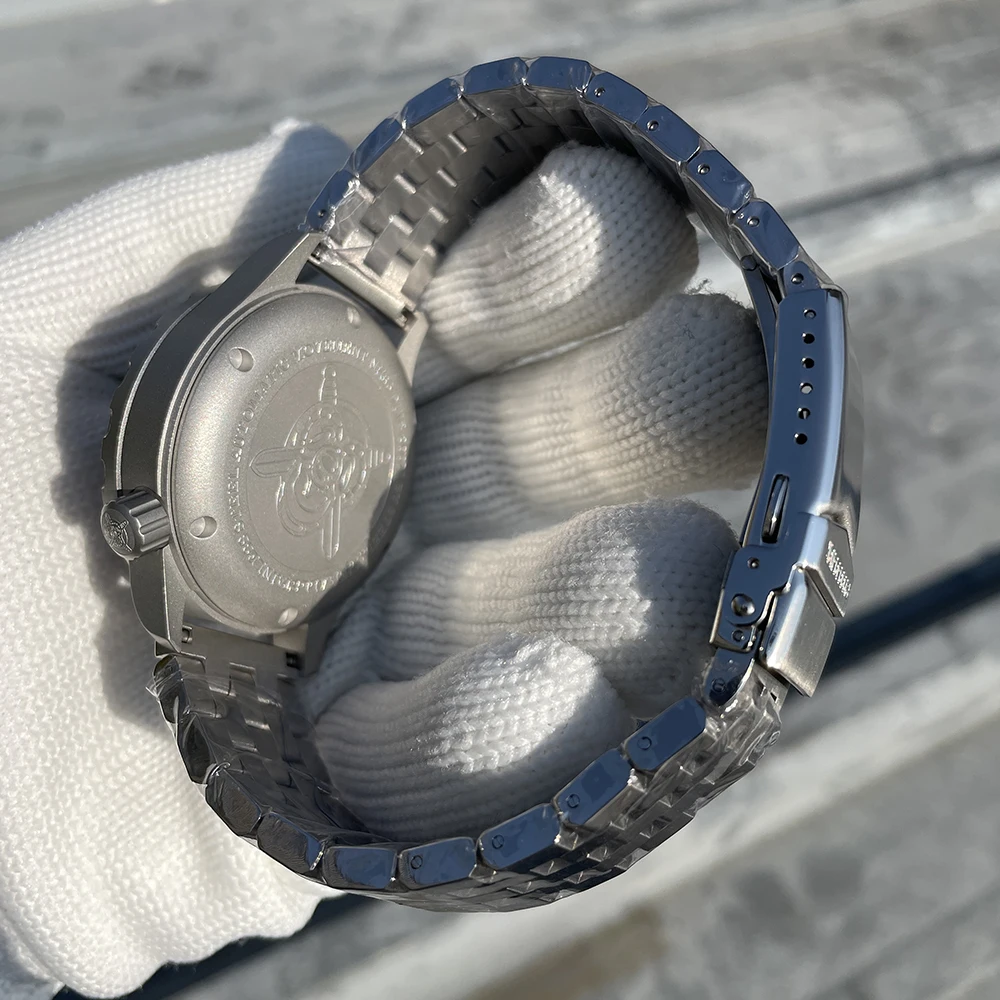 STEELFLIER oficial SF752 reloj de pulsera mecánico de moda NH35 movimiento Super BGW9 luminoso 20Bar relojes de buceo de lujo impermeables