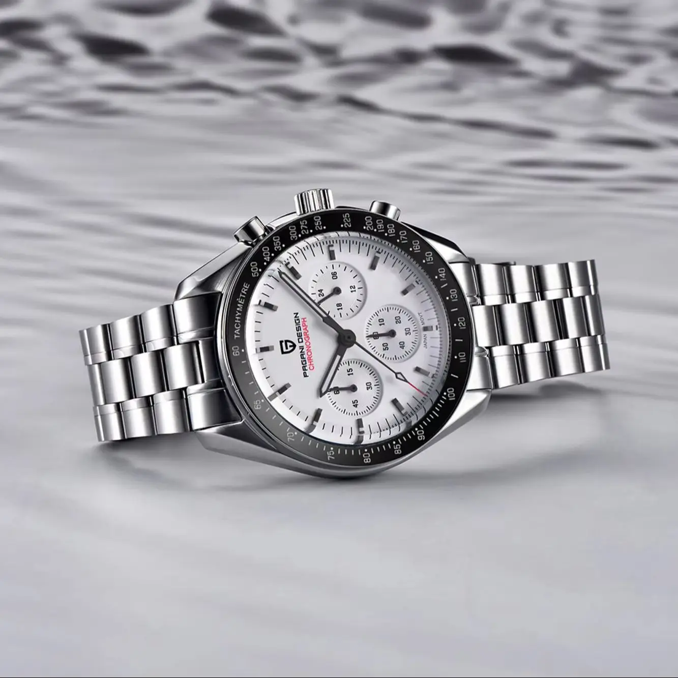 PAGANI DESIGN 2026 Nuevo V5 PD1701 Relojes para Hombre Reloj de Cuarzo de Lujo Cronógrafo Deportivo para Hombre Cristal de Zafiro AR Resistente al Agua 100M