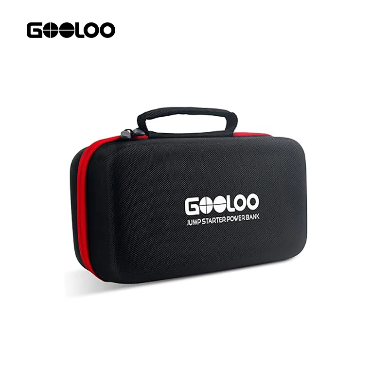 Caja de almacenamiento portátil para GOOLOO GT4000, GT3000, GE1200, GP4000 PRO, arrancador de batería EVA, bolsa de almacenamiento de Banco de energía, color negro