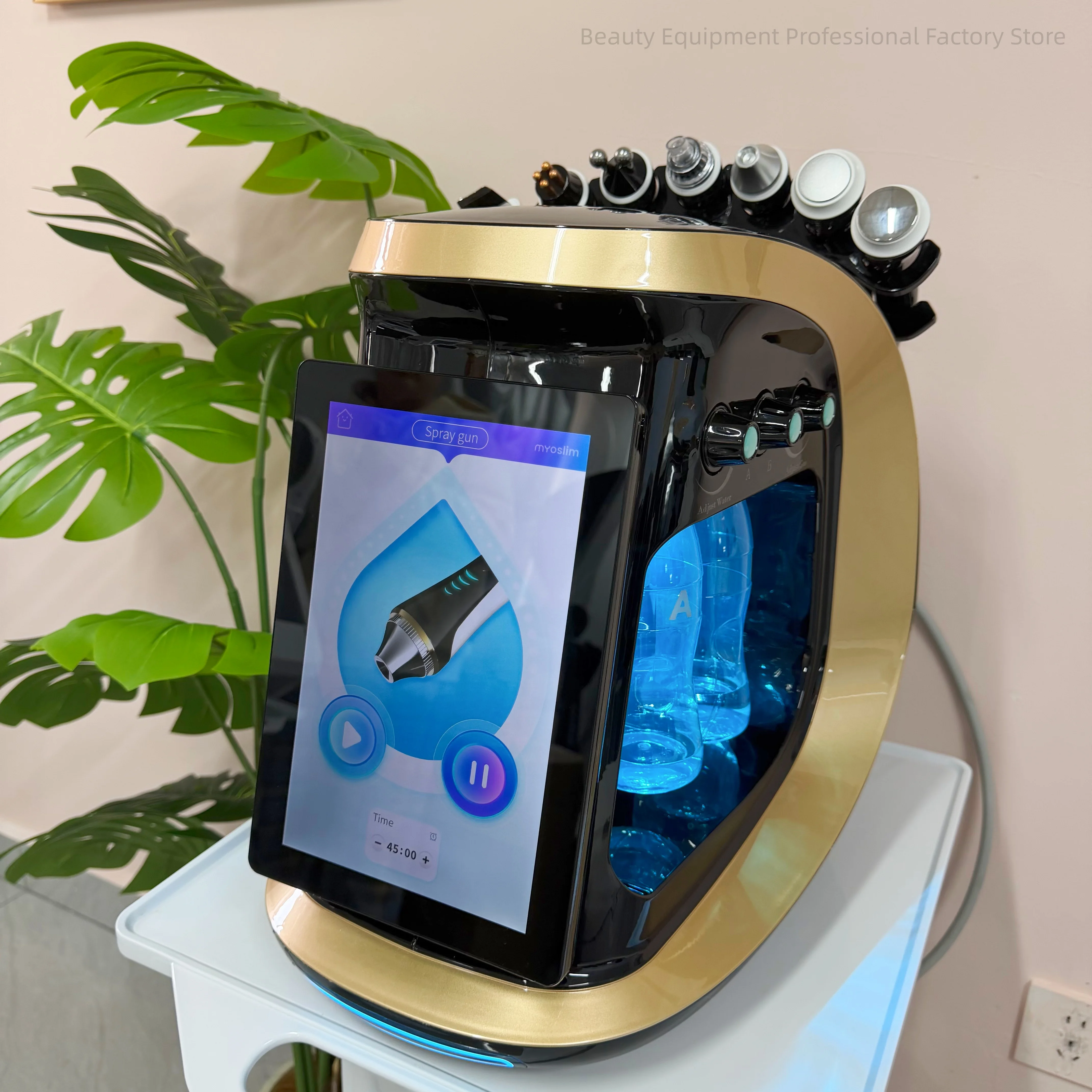 Máquina Facial Profesional de Hidrodermoabrasión 7 en 1 Smart Ice Blue para Limpieza y Rejuvenecimiento de la Piel en Salones, Spas y Clínicas