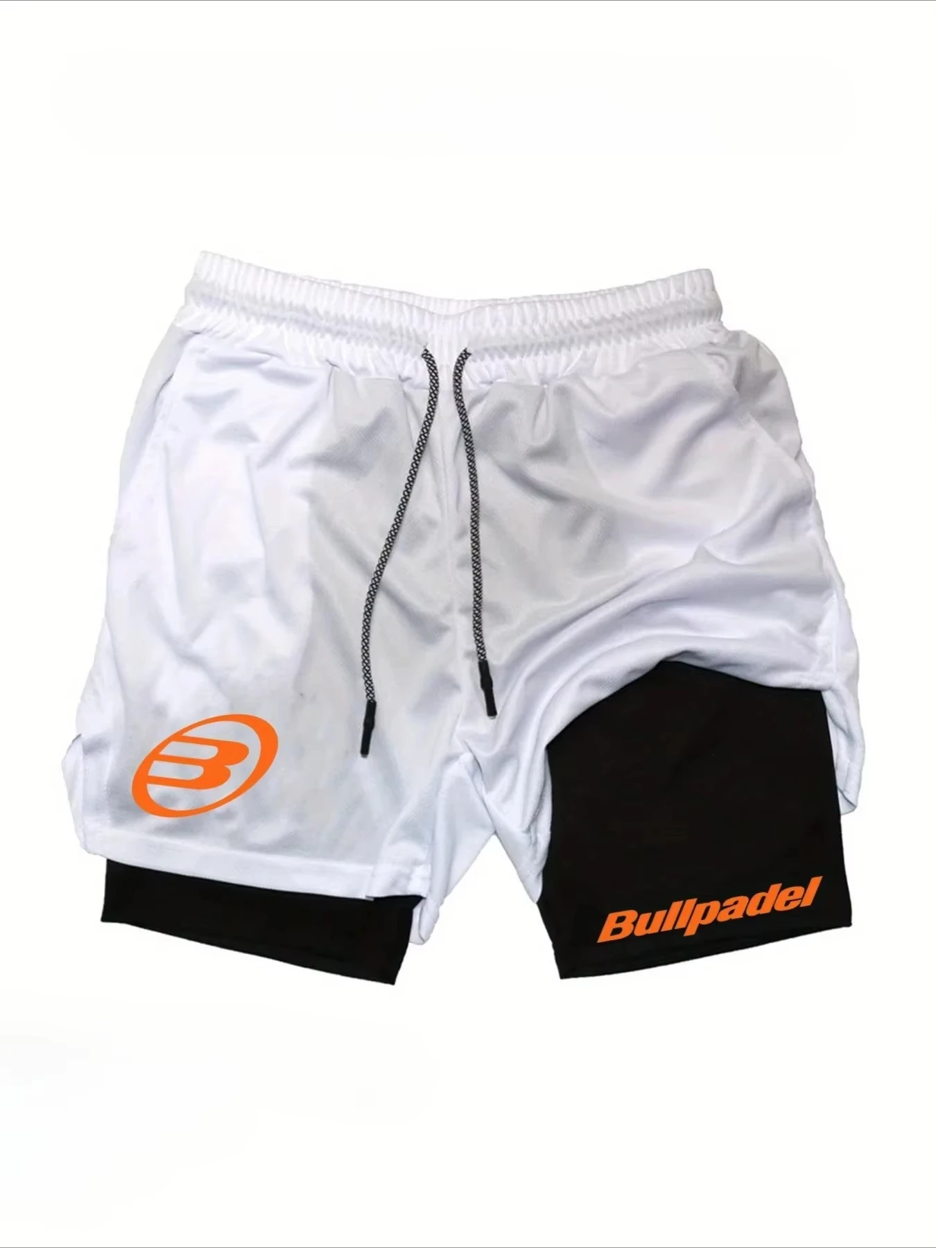 2026Berserk - Pantalones Cortos Deportivos 2 en 1 para Hombre, Pantalones Cortos de Secado Rápido para Correr, Entrenamiento de Gimnasio y Fitness, Pantalones Cortos Casuales de Doble Capa