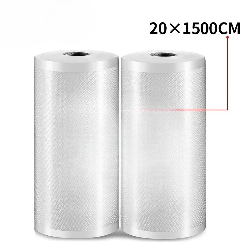 Bolsas para Envasar al Vacío, Bolsas para Alimentos, Bolsas de Almacenamiento para Sous Vide, para Envasado al Vacío en la Cocina, 1500 cm/Rollo