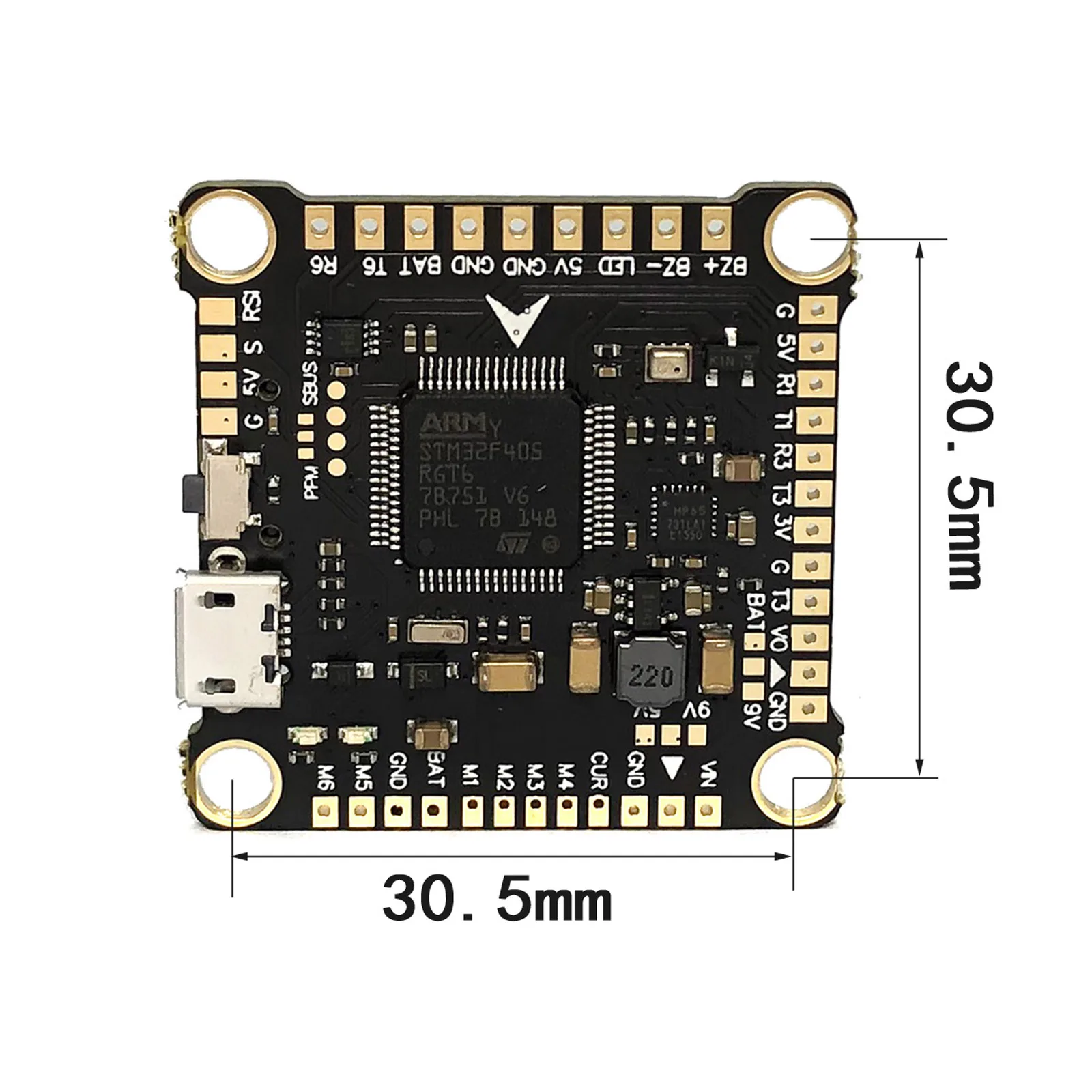 YSIDO nuevo F4 V3S PLUS Control de vuelo FC soporte BetaFlight/INAV BLS-45A/60A 4 en 1 ESC pila para RC Dron con visión en primera persona avión Quadcopter