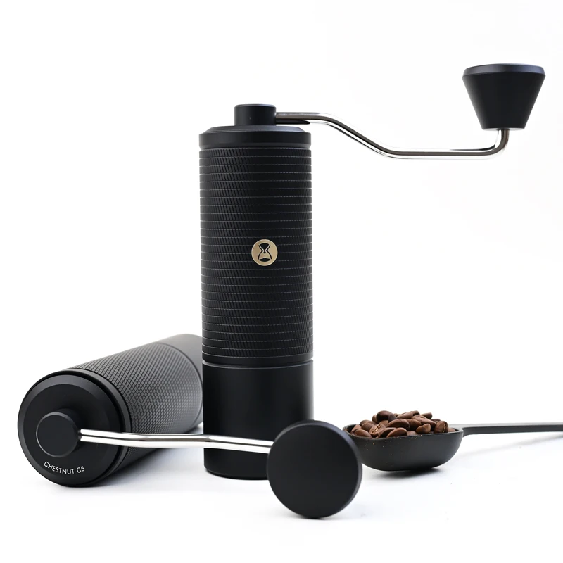 Molinillo de Café Manual TIMEMORE Chestnut C5/C5ESP, Molinillo de Espresso Portátil, Muelas S2C de 42 mm, Capacidad de 25 g, Ajuste Fino