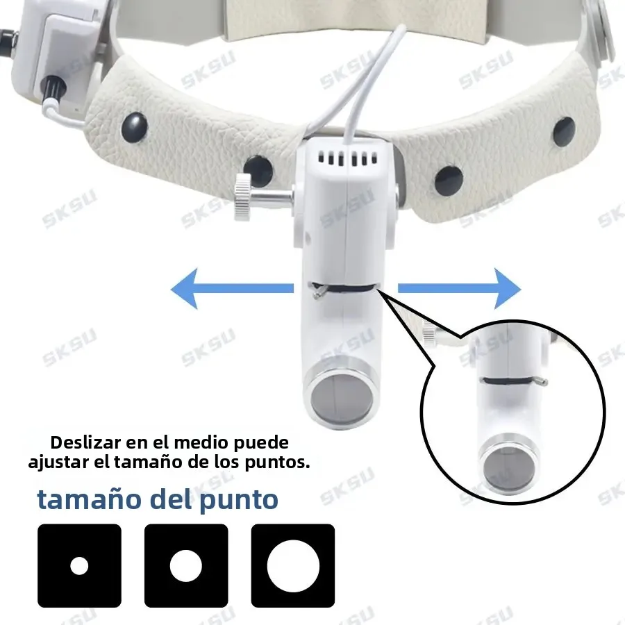 Lámpara LED de 5W para lupas dentales, luz quirúrgica para odontología, luz de cirugía para dentistas
