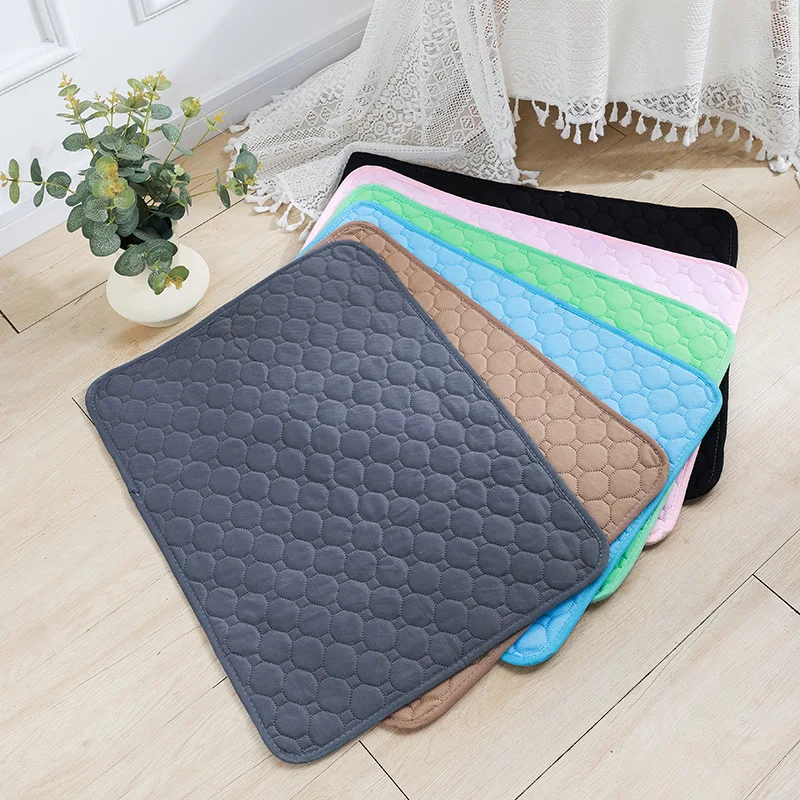 Manta Absorbente Reutilizable para Perros, Pañal Lavable, Alfombrilla de Entrenamiento para Cachorros, Tapete para Orina, para Asiento de Coche de Mascotas, Artículos para Mascotas
