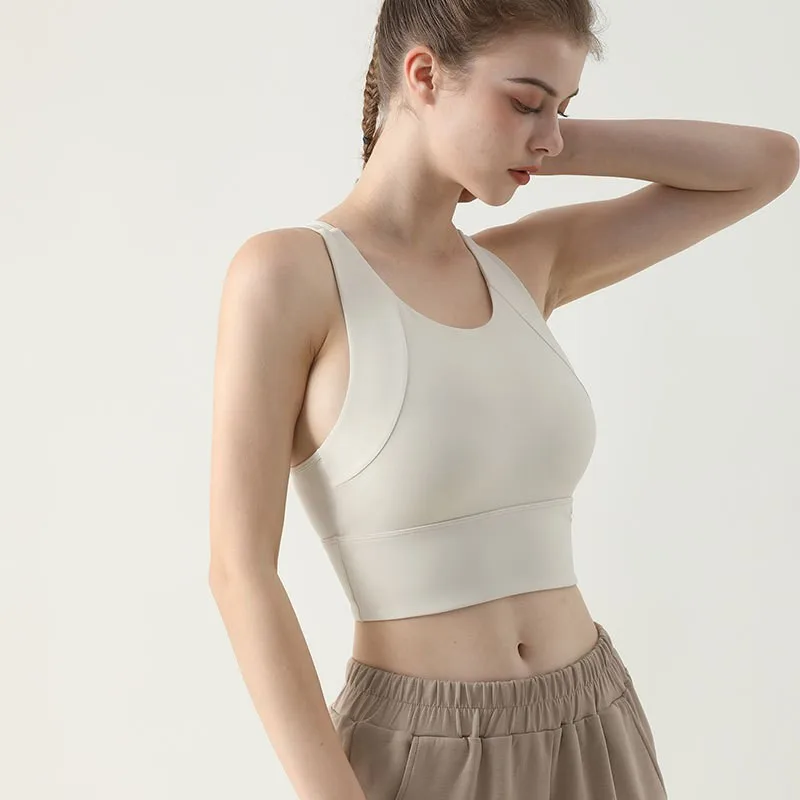 Sujetador deportivo para mujer, Top Push Up, sujetador de Yoga para Fitness, ropa interior, Tops deportivos para mujer, chaleco transpirable para correr, ropa de gimnasio, Bralette, sujetador de Yoga