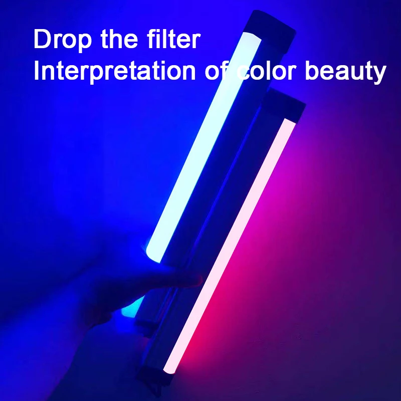 Lámparas De noche LED coloridas RGB Luz De relleno De ambiente recargable dormitorio fotografía iluminación decoración De habitación Luz De Preenchimento nuevo