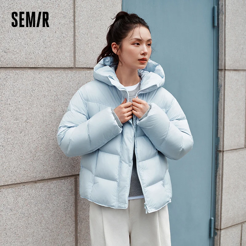 Chaqueta de Plumón Semir para Mujer, Invierno, Impermeable, Resistente a Manchas y Aceite, Generadora de Calor, Antiestática, Nueva Colección 2026, Largo Medio
