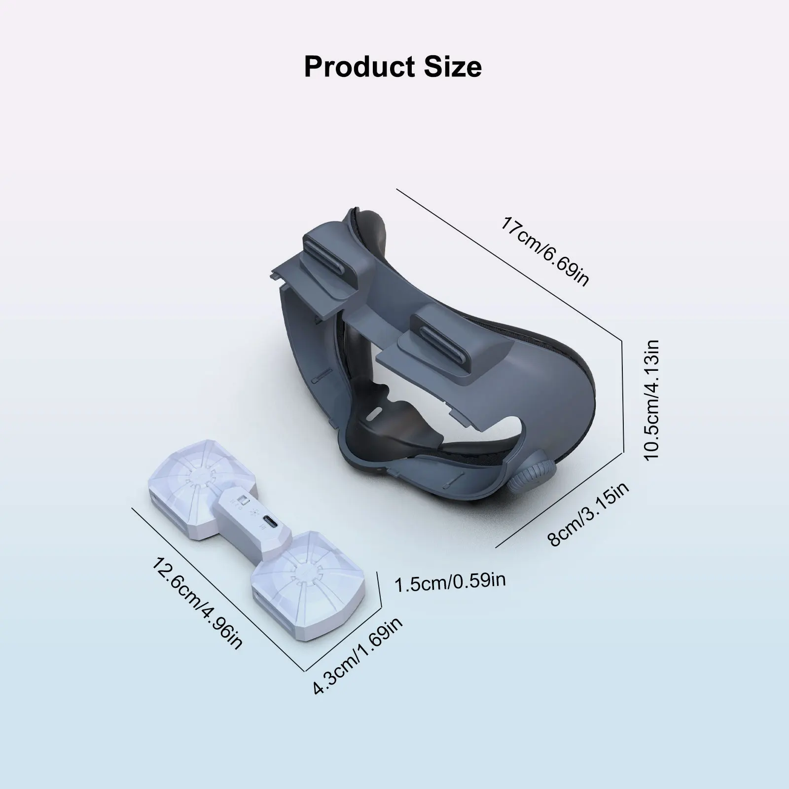 Ventilador de refrigeración para auriculares Meta Quest 3 VR, circulación de aire transpirable con interfaz Facial, cubierta facial para accesorios Quest3