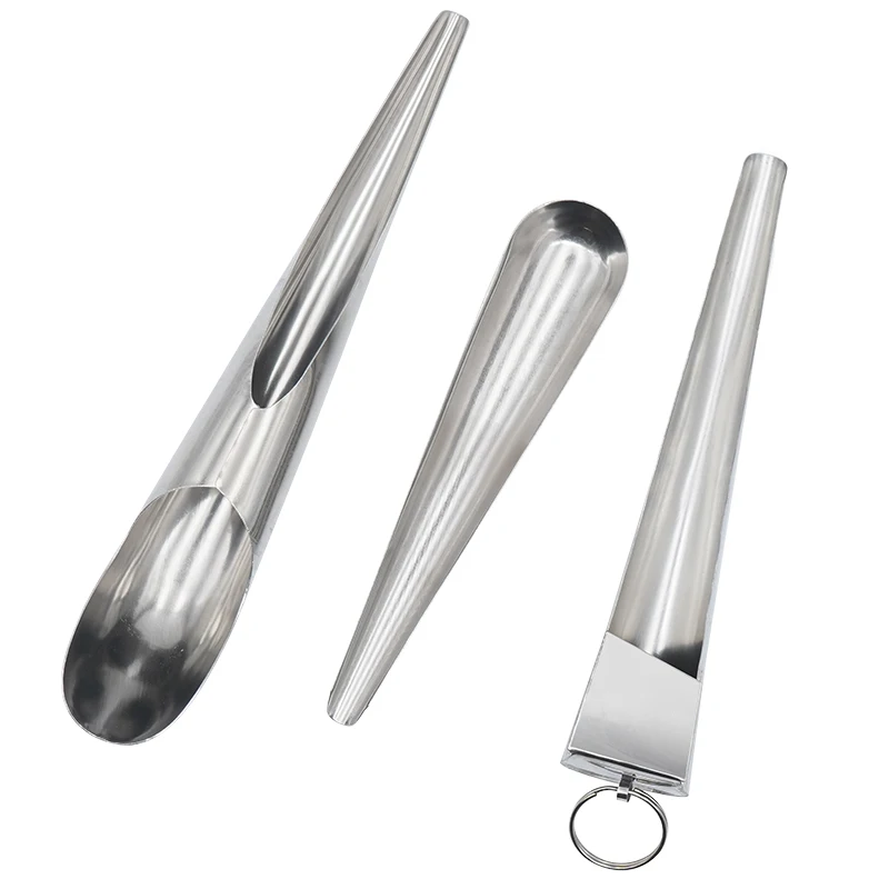 Cuchara de Acero Inoxidable para Alimentar Aves y Loros, Herramienta para Añadir Comida a la Jaula, Accesorio para Alimentación de Mascotas Pequeñas, 1 Pieza