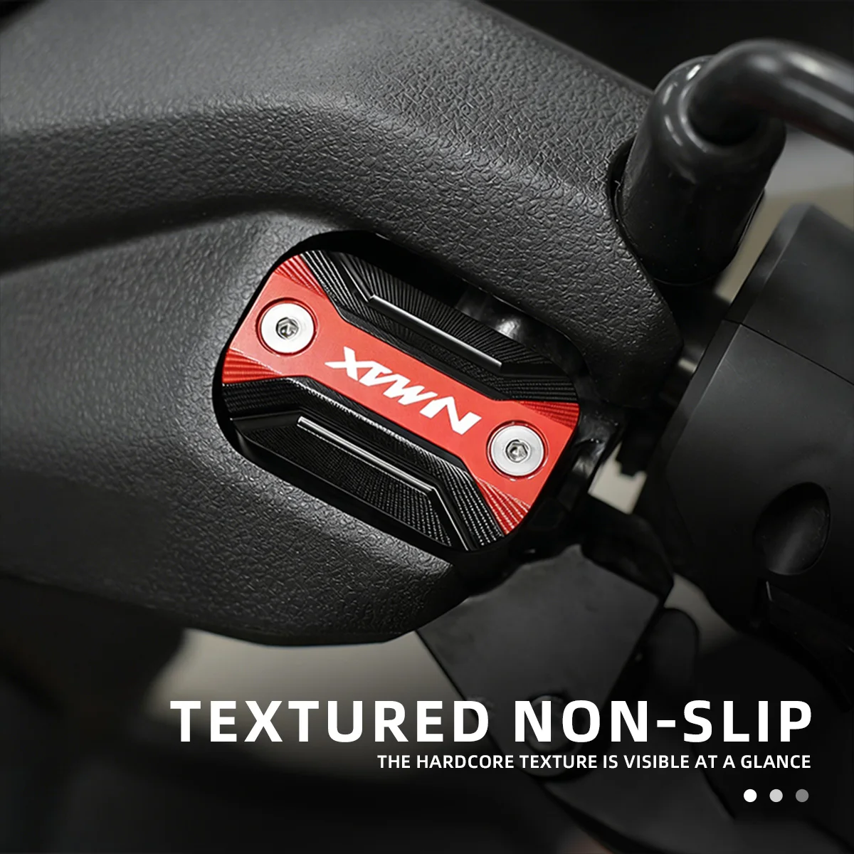 1X Tapa Protectora para Depósito de Líquido de Frenos Delantero de Motocicleta para YAMAHA NMAX125 NMAX155 NMAX N-max 125 155 NMAX 2015-2023