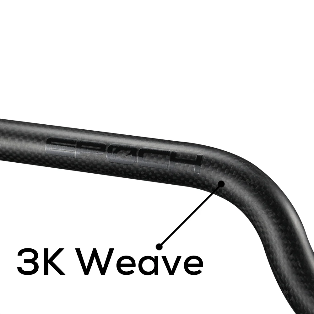 Manillar de bicicleta plegable ultraligero ULLICYC, manillar BMX, manillar para niños, aumento de 25,4mm/31,8mm, carbono 3K mate