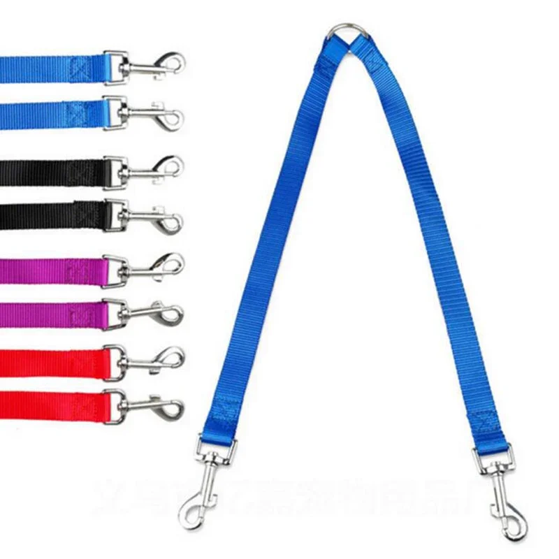 Acoplador de correa para dos perros para caminar al aire libre, correas dobles para caminar, arnés para perros, suministros de accesorios para perros