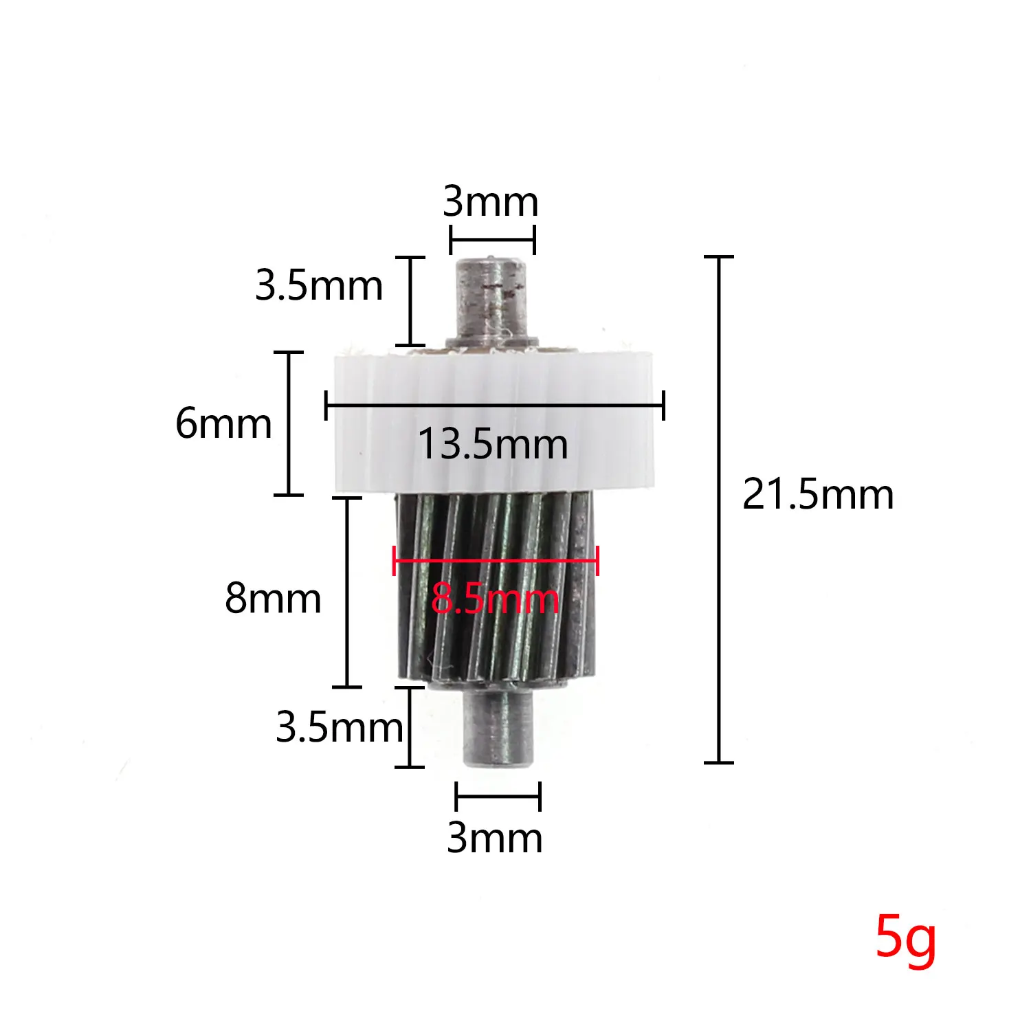 Motor de Engranaje Eléctrico Plegable para Espejo Retrovisor de Coche 30T para Hyundai KIA Azera FC260SD14270 Elantra I20 Grandeur I30