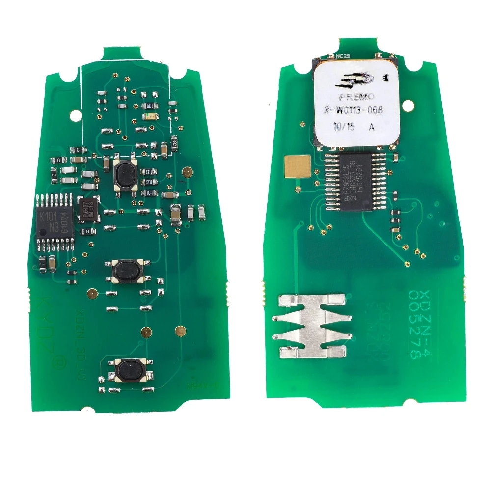 KEYECU SVI-MDFEU03 para HYUNDAI Tucson ix35 Accent Veloster Sonata Solaris Santa Fe Verna i45 i30 433MHz ID46 Llave Inteligente Remota