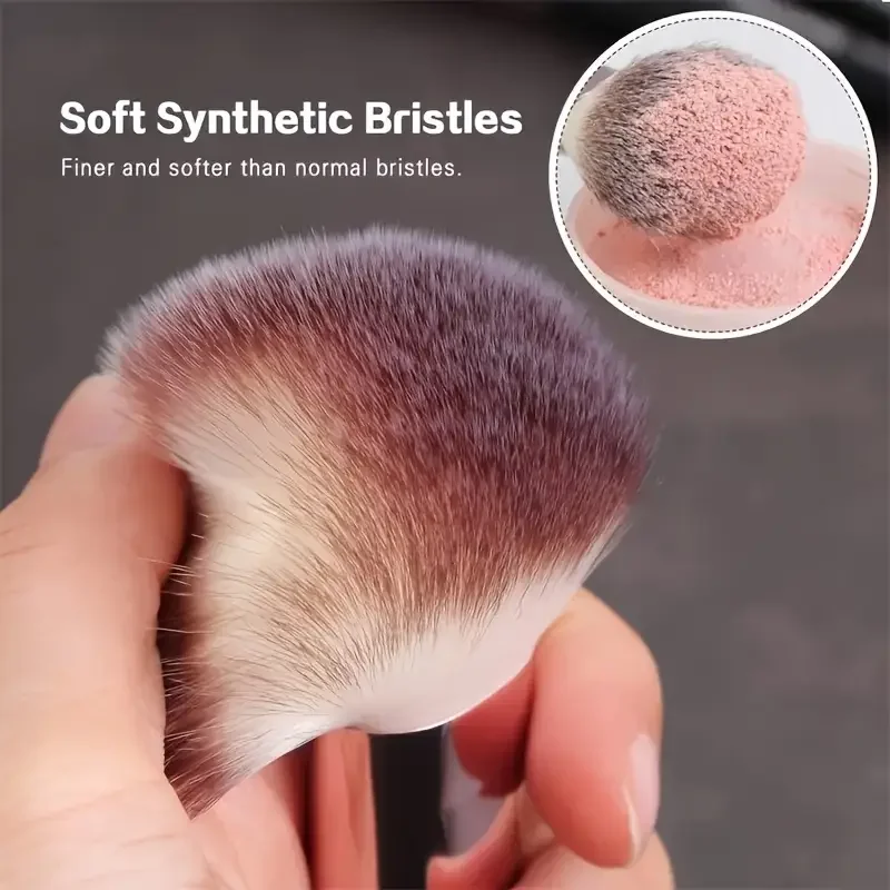 Juego de 3-20 Brochas de Maquillaje Suaves y Esponjosas para Sombras de Ojos, Base, Corrector, Difuminado y Colorete, Brocha Kabuki Profesional, Herramienta de Belleza para Mujer