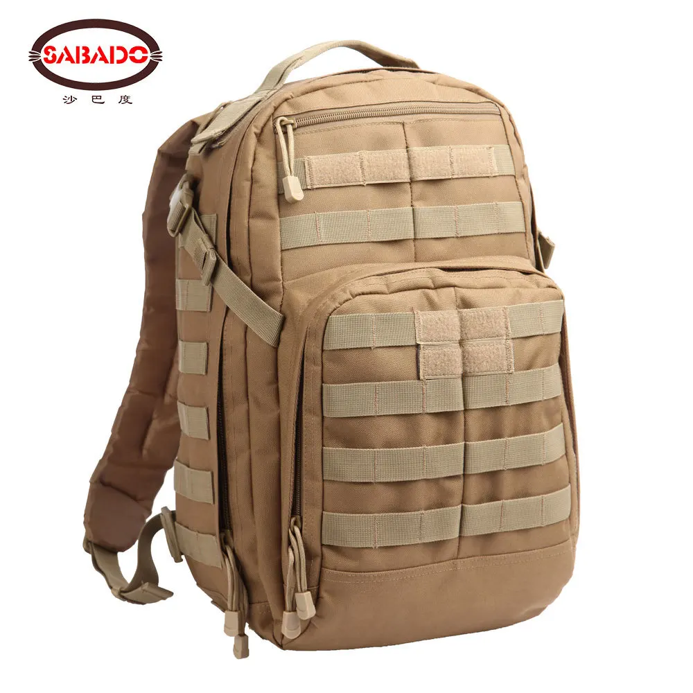 Mochila táctica de escalada 25L 12 horas Rush 600D Molle multifuncional caza Camping Trekking Airsoft mochila bolsa para ordenador portátil