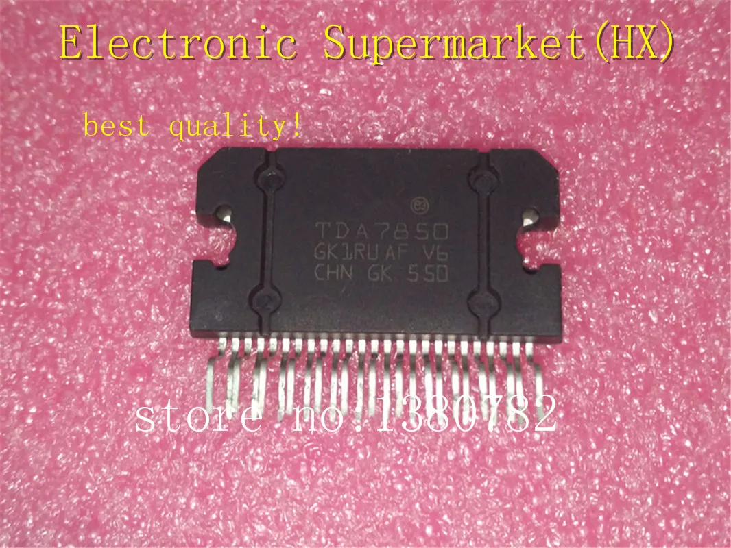 Envío gratis, 10 unidades/lote, TDA7850 TDA7850A ZIP-25 IC, ¡en stock!