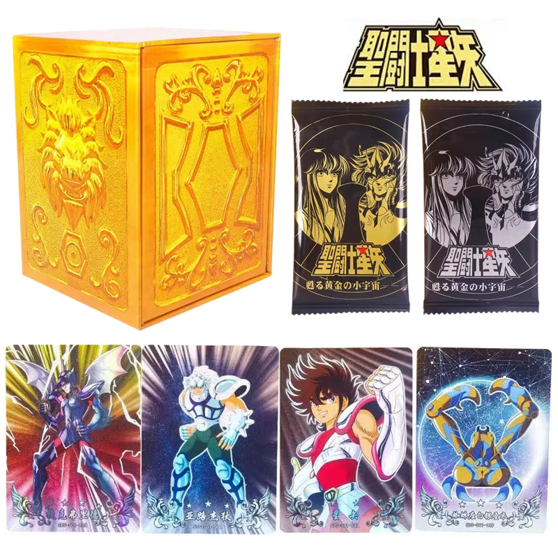 Saint Seiy:Soul of Gold Cards 12 Constellation Puzzle Collection CardsLimited Saori Kido SE BP Card regalos para niños