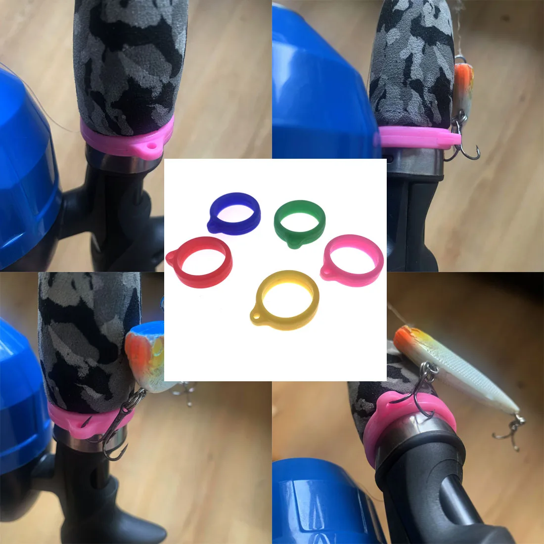 10 Uds. Universal antipérdida cepillo de dientes pluma collar cordones anillo portátil Anti-caída anillo de silicona soporte de cordón aro suave