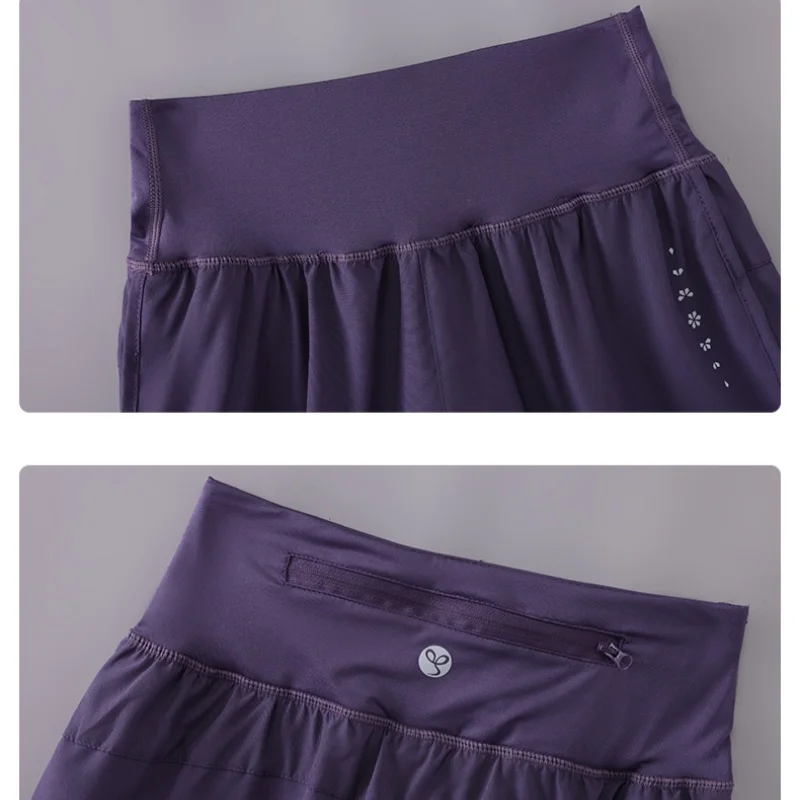 DRUR-pantalones cortos de ciclismo para mujer, Shorts de Yoga de secado rápido de cintura alta, pantalones cortos deportivos de verano con forro interior, ropa de gimnasio