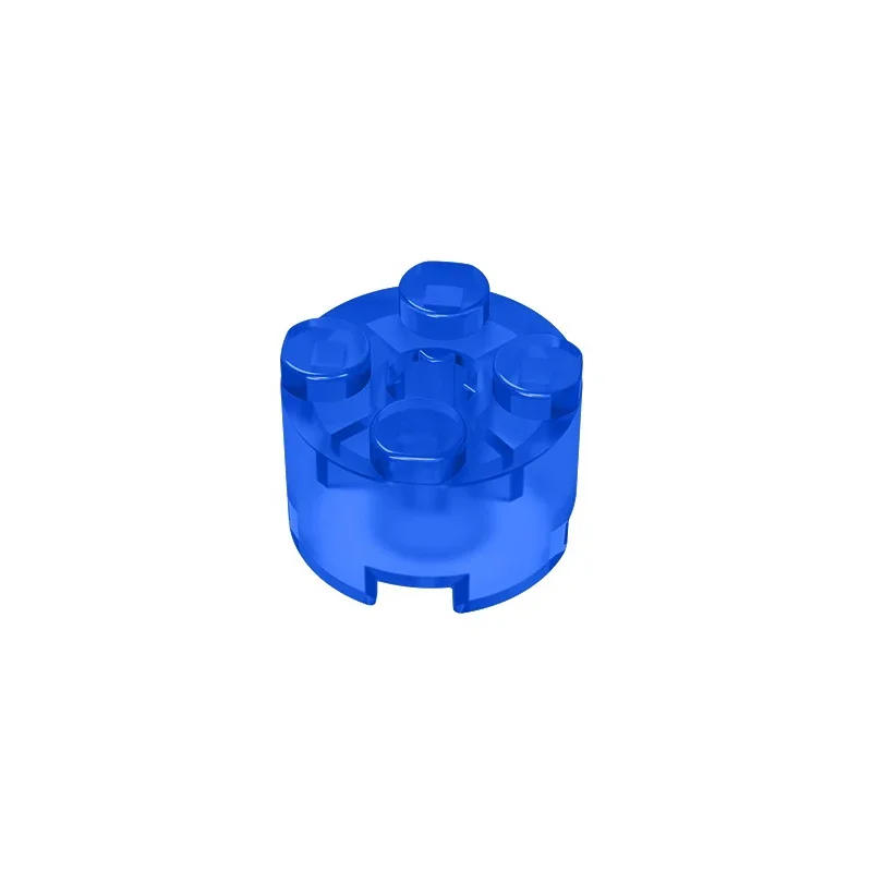 Gobricks GDS-607 LADRILLO 16 W. CRUZ - Azulejos cilíndricos 2x2 compatibles con lego 6143 3941 DIY bloques de construcción educativos