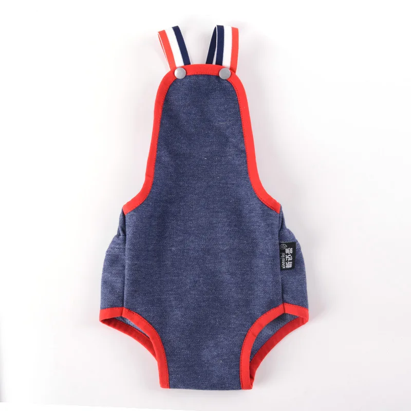 Pantalones Fisiológicos de Mezclilla para Bulldog Francés, Pantalones Sanitarios de Seguridad con Puntos para Perras, Pantalones Cortos para Perros Pequeños y Medianos, Gatos y Mascotas