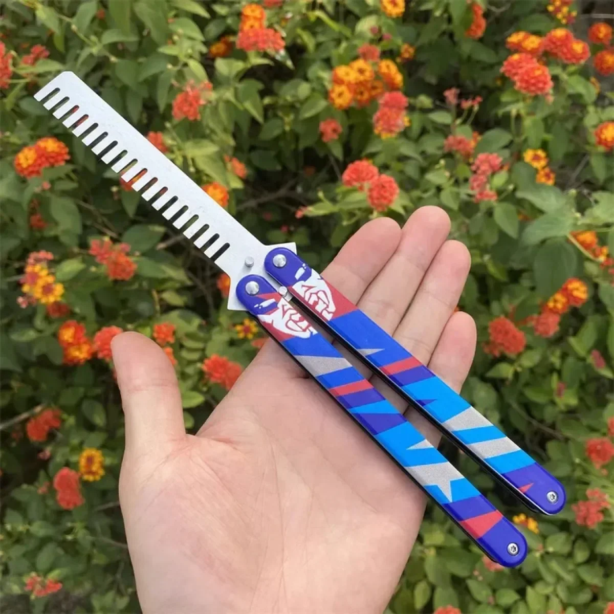 Arma Valorant de 23cm, elegante peine de mariposa de Yoru, GO Vol 2, juego de cuerpo a cuerpo, espada samurái de Metal periférica, modelo de arma, regalos, Juguetes