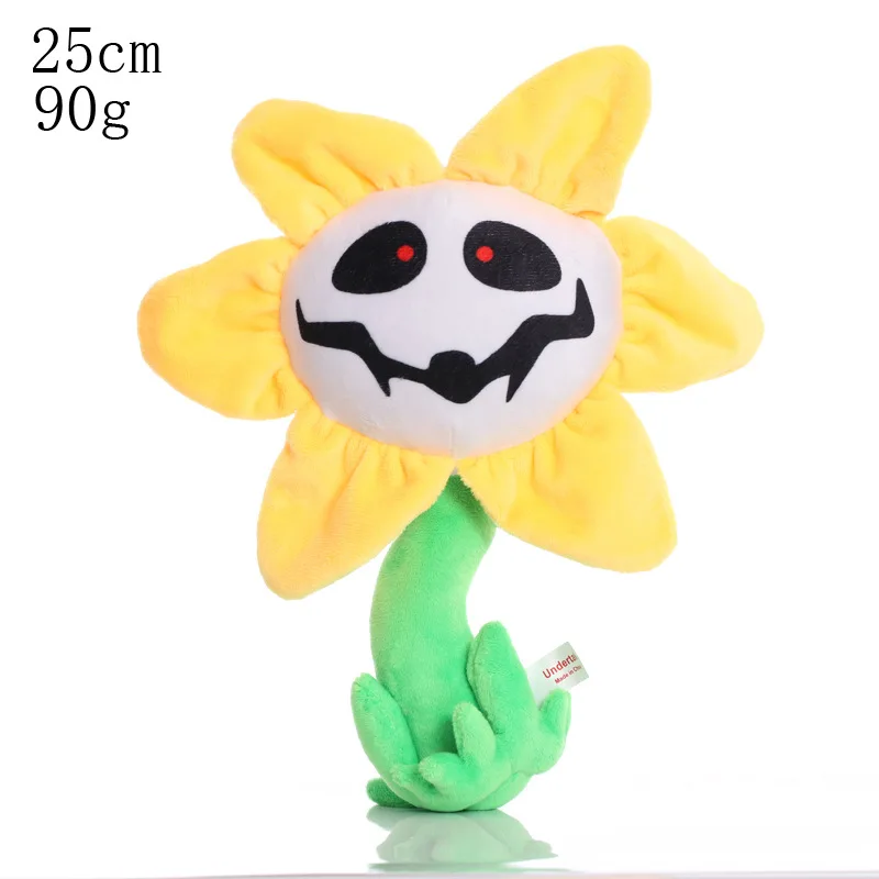 Juguetes de peluche Undertale de 20-30cm, muñeco de peluche Undertale Sans, papiro, Ootopus, música, Alphys Frisk, juguetes de peluche para niños, regalos
