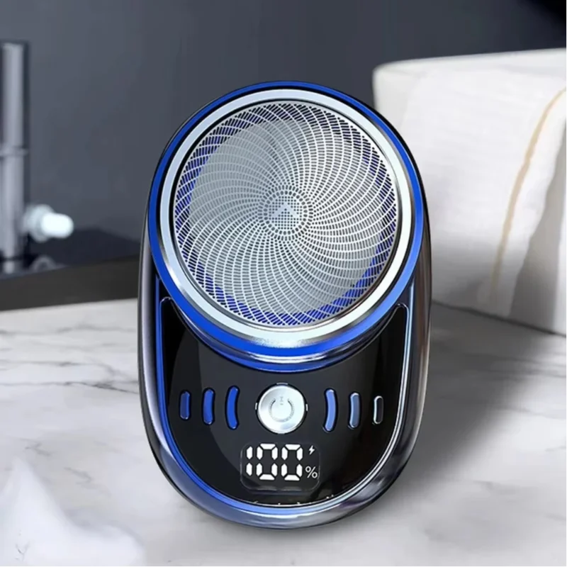 Afeitadora Eléctrica Portátil Lenovo Mini, Carga Inalámbrica, Maquinilla de Afeitar de Viaje, 1 Pieza, Recortadora de Barba Facial Desmontable, Nueva