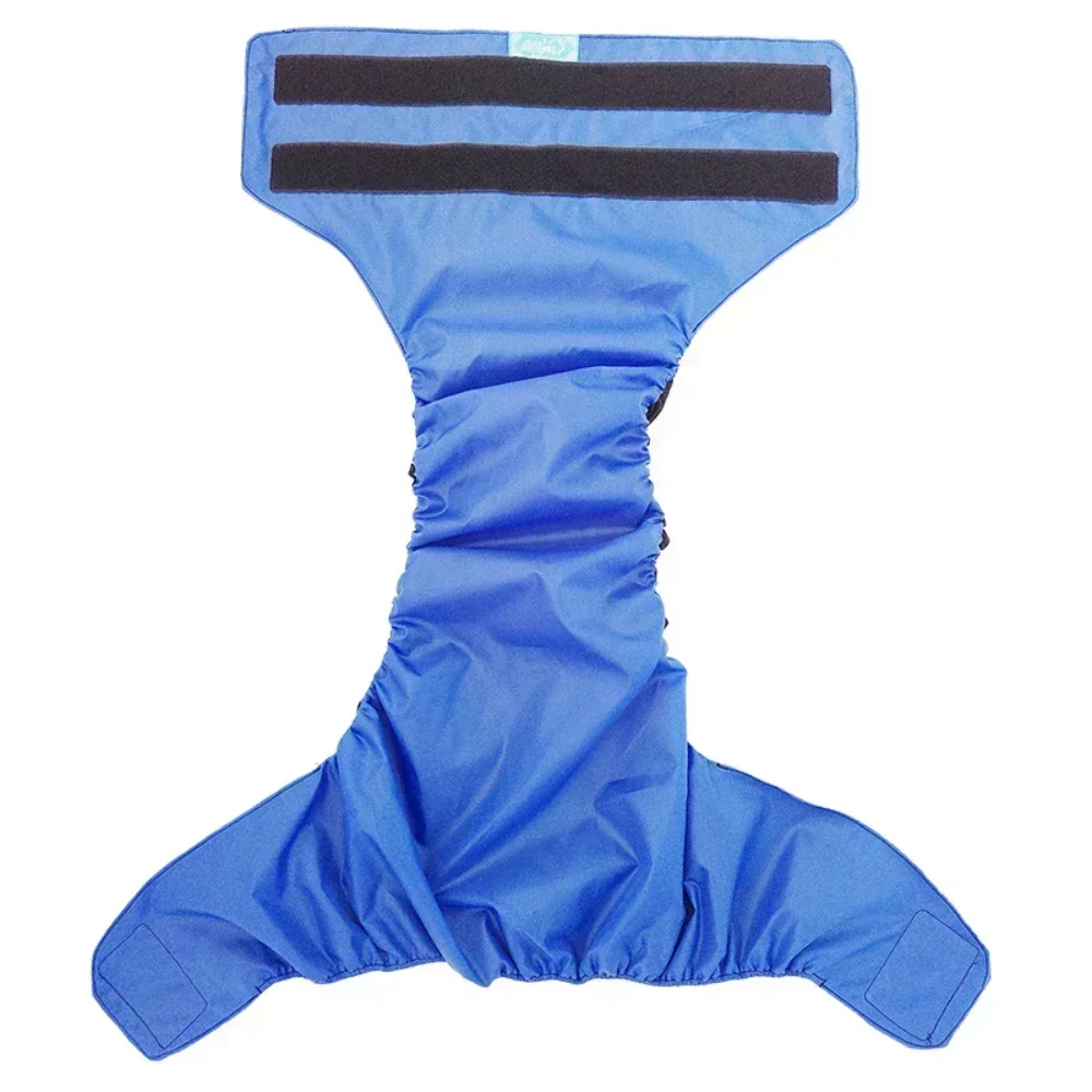 Pañal de Tela Lavable para Adultos, Pañal Impermeable para Incontinencia, Pantalones Reutilizables Súper Absorbentes, Transpirables y a Prueba de Fugas