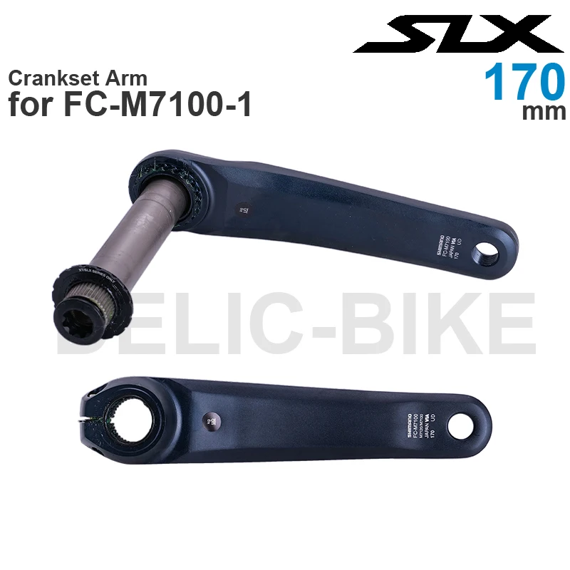 Brazo de bielas SHIMANO para SLX FC-M7100 DEORE XT FC-M8100 170 175mm piezas originales