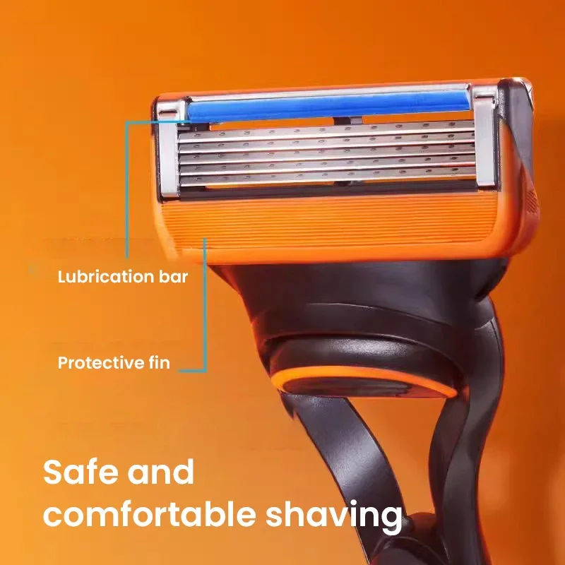 Juego de Afeitadoras Gillette Fusion 5, 5 Cuchillas Ultrafinas, Tira Lubricante, Recortador Trasero, Múltiples Especificaciones Disponibles