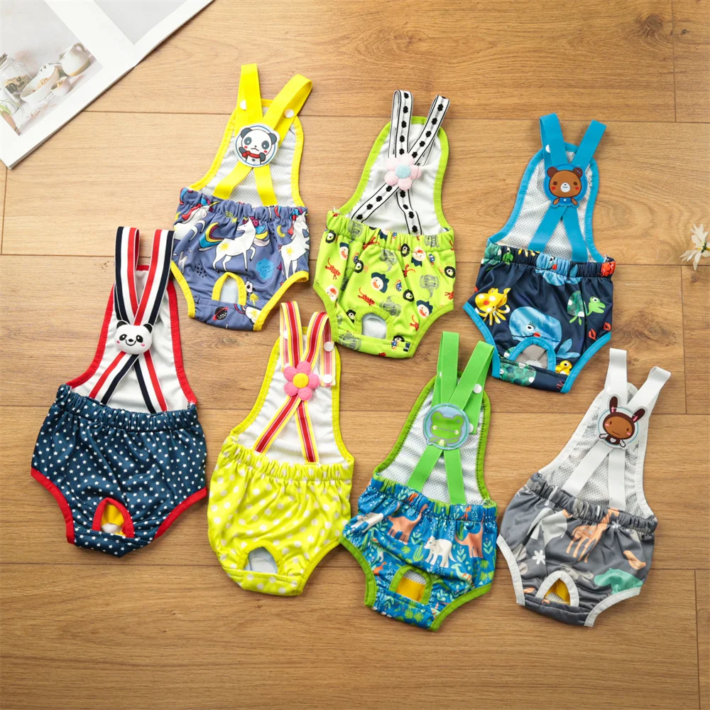 Pantalones Fisiológicos Unisex para Mascotas, Ropa Interior, Pañales para Perros, Bragas Sanitarias para Perras, Pantalones Cortos para Perros, Suministros para Mascotas