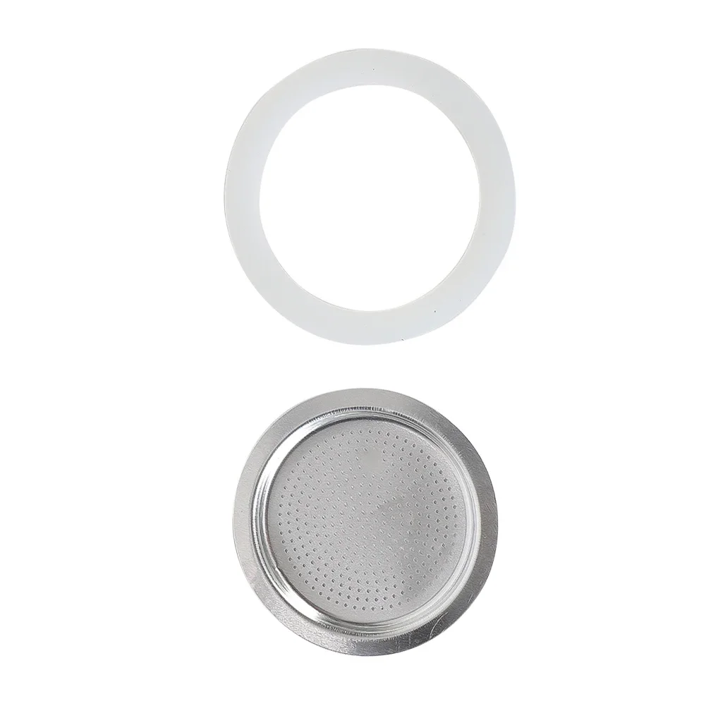 Anillo de silicona para café, olla Moka italiana, arandela Flexible, anillo de junta, reemplazo de cafetera para tazas, cafetera Moka Espresso
