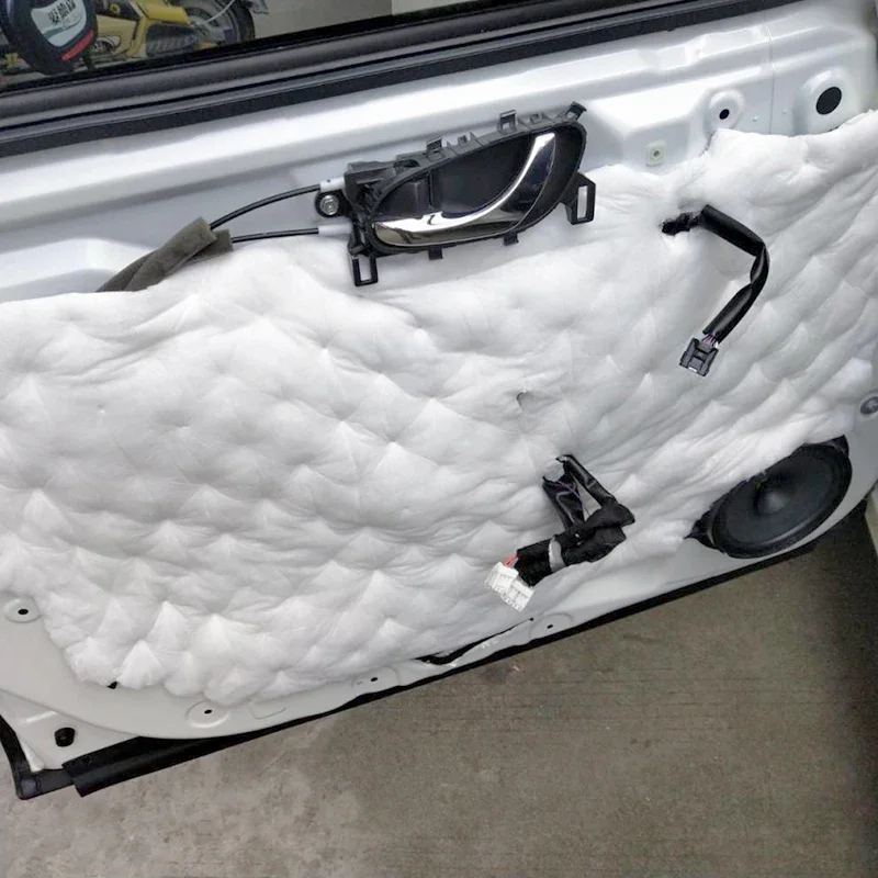 50X200cm capós de coche motor cortafuegos estera térmica amortiguador sonido aislamiento a prueba de ruido espuma