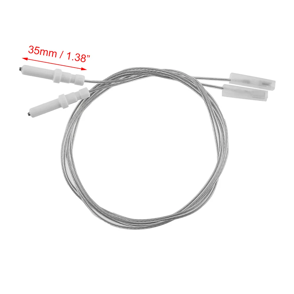 BEHAIVAN-piezas de repuesto para cocina de Gas, electrodo de encendedor, bujía, cable de encendido de 900mm, Pin de encendido de cerámica, altura 35mm